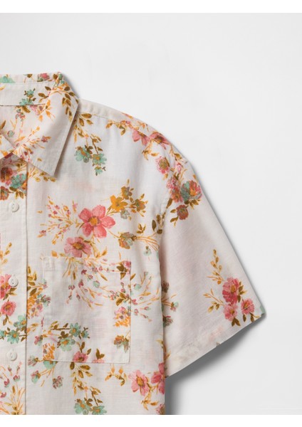 Erkek Çocuk Çok Renkli %100 Organik Pamuk Poplin Gömlek fiyatları