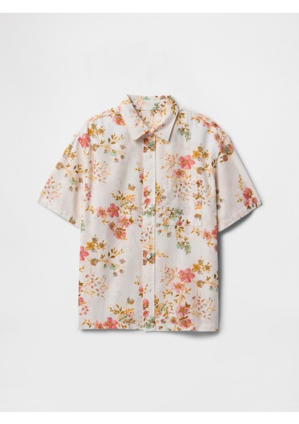 Erkek Çocuk Çok Renkli %100 Organik Pamuk Poplin Gömlek indirimleri