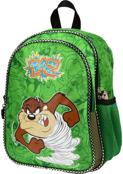 Tazmanya Canavarı Yeşil Anaokulu Çantası (Trx-3e2-Ltk) /