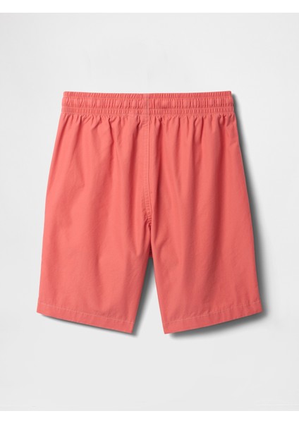 Erkek Çocuk Kırmızı Relaxed Pull-On Şort modelleri