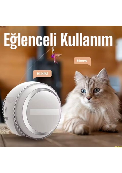 Smart Pet Robot Kamera Kedi Köpek Kamerası - Evcil Hayvan Kamerası
