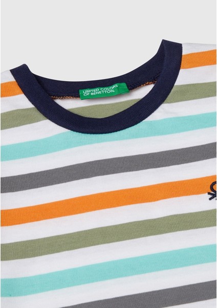 Erkek Çocuk Mix Bnt-B Çizgili Tshırt 3FHXC10MW-25Y-095 modelleri