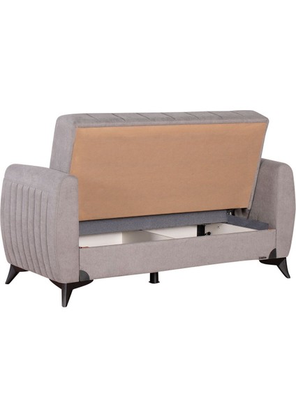 Linda Iki Kişilik Kanepe Yüksek Ayaklı Gri modelleri