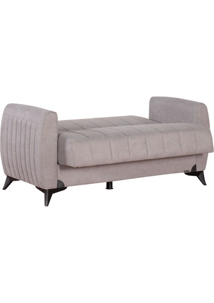 Linda Iki Kişilik Kanepe Yüksek Ayaklı Gri fırsatları