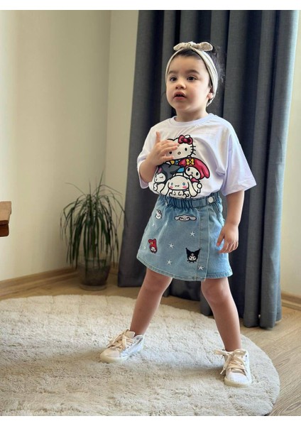 Kuromi ve Hello Şort Etekli Takım