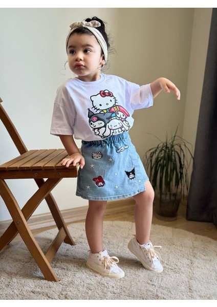 Kuromi ve Hello Şort Etekli Takım