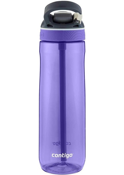 Cortland Tren Tek El Bas Iç Kapaklı Su Matarası 720ML 2191383 - Koyu Mor
