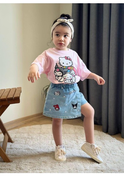 Kuromi ve Hello Şort Etekli Takım