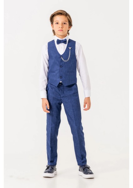 Papyonlu Yelekli Takım Elbise 3003 fiyatları