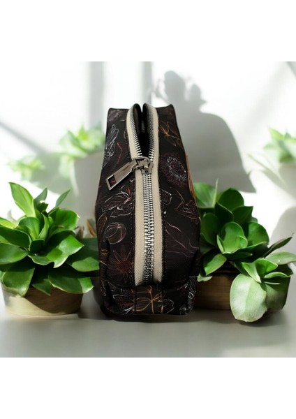 Çiçek Desenli 0-8 Yaş - Kreş, Anaokulu, Çocuk Sırt Çantası ve Kalemlik/ Kalem Kutusu Seti - Rigel indirimleri