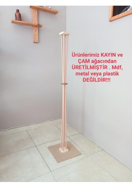 Ahşap Lambader