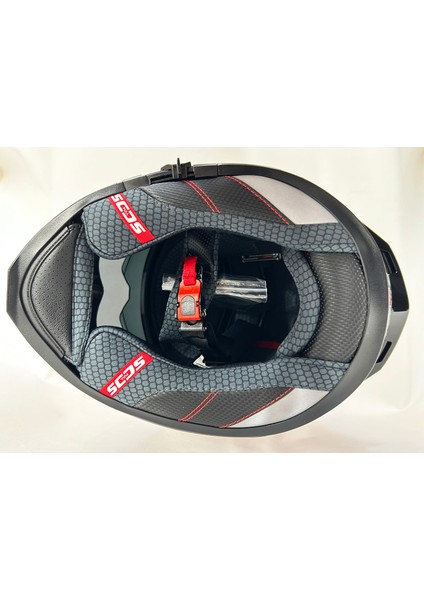 Sw 868 Cannibal Black Grey Red Güneş Vizörlü Siyah Camlı indirimleri