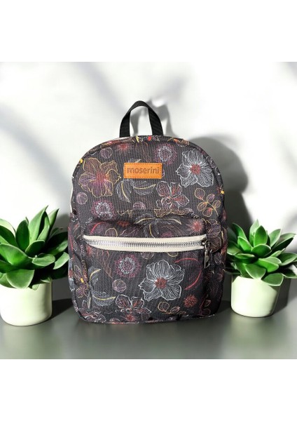 Çiçek Desenli 0-8 Yaş - Kreş, Anaokulu, Çocuk Sırt Çantası - Rigel modelleri