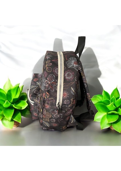 Çiçek Desenli 0-8 Yaş - Kreş, Anaokulu, Çocuk Sırt Çantası - Rigel fırsatları