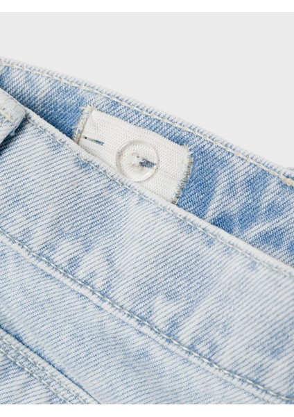 Kız Çocuk Kot Pantolon Geniş Kesim modelleri