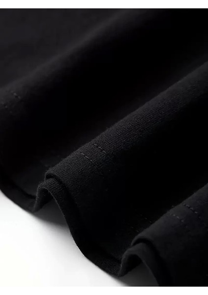 Özgür Kuşlar Baskılı Baskılı Oversize Bisiklet Yaka T-Shirt - Beyaz fiyatları