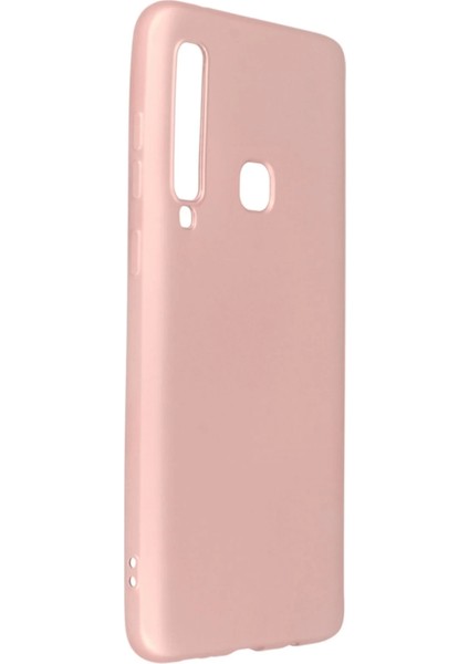 Samsung Galaxy A9 2018 Kılıf First Silikon - Rose Gold Mrayd