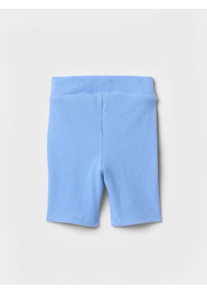 Kız Bebek Mavi Mix And Match Bisiklet Şortu