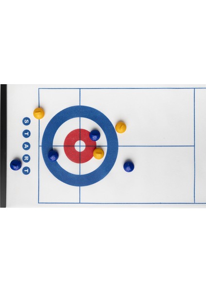 3 In 1 Curling Masa Oyunu