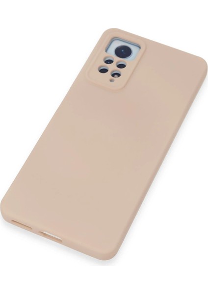 Xiaomi Redmi Note 12 Pro 4g Kılıf Nano Içi Kadife Silikon - Pudra Mrayd