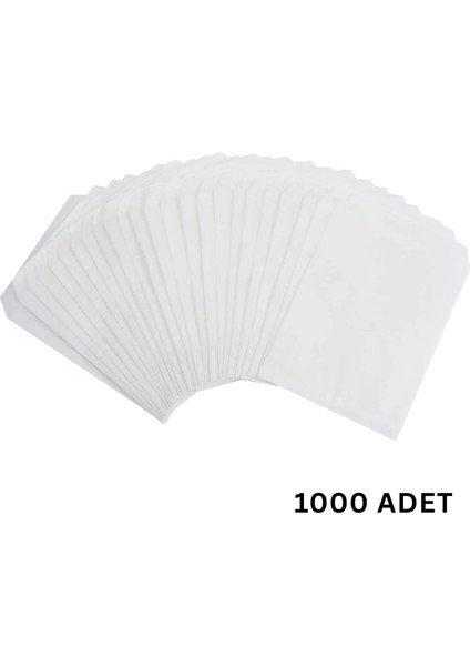 Kraft Körüklü Beyaz Yağlı Kese, V Taban Butik Hediye Paketi, Ambalaj Kağıt POŞETI,1000 Adet, 25X32CM