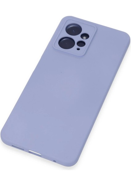 Xiaomi Redmi Note 12 4g Kılıf Nano Içi Kadife Silikon - Lila Mrayd