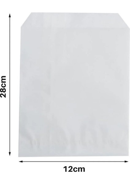 Kraft Körüklü Beyaz Yağlı Kese, V Taban Butik Hediye Paketi, Ambalaj Kağıt Poşeti, 1000 ADET,12X20CM fiyatları