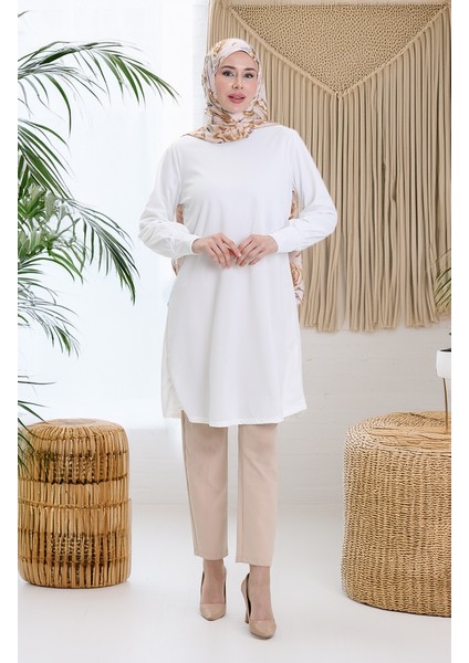 Basic Tunik 1120-06 Beyaz fiyatları