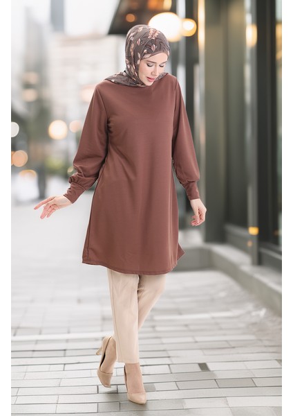 Basic Tunik 1120-02 Kahverengi