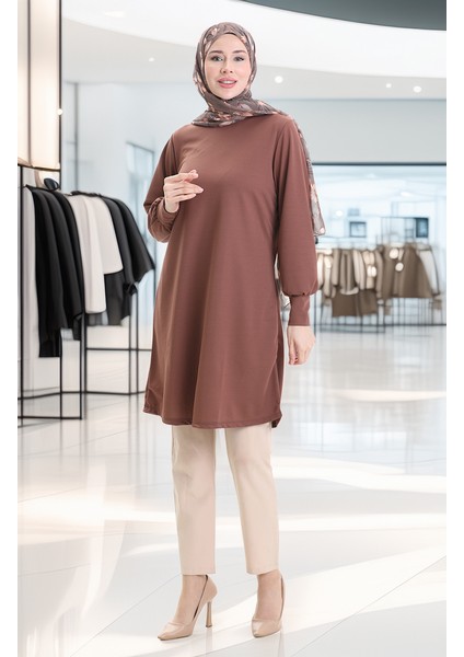 Basic Tunik 1120-02 Kahverengi modelleri