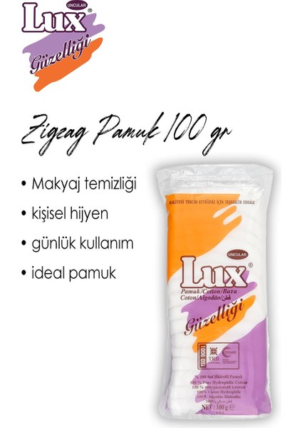 13 Al 11 Öde Lux Zigzag Pamuk 100GR. ve Rosıe