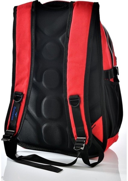 Unısex Ortaokul Lise Günlük Okul Sırt Çantası Kırmızı fiyatları