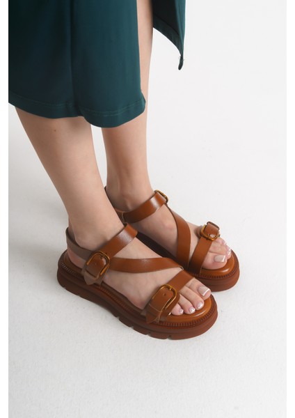 - Günlük Kadın Deri Sandalet fiyatları
