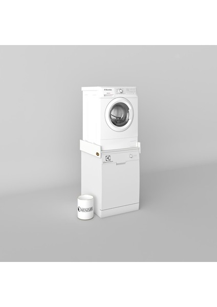 Kenzlife Çamaşır&bulaşık Makinesi Dolabı Lenya Byz 015*80*70 Banyo Aparatı Arkalıksız Büyük Boy Xlarge + Tekli Duvar Rafı Hediyeli fırsatları