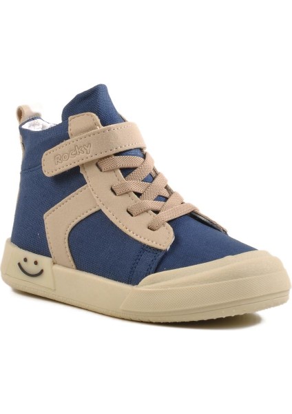 Siyah Tekstil Çocuk Günlük Ayakkabı Rocky 7465 P