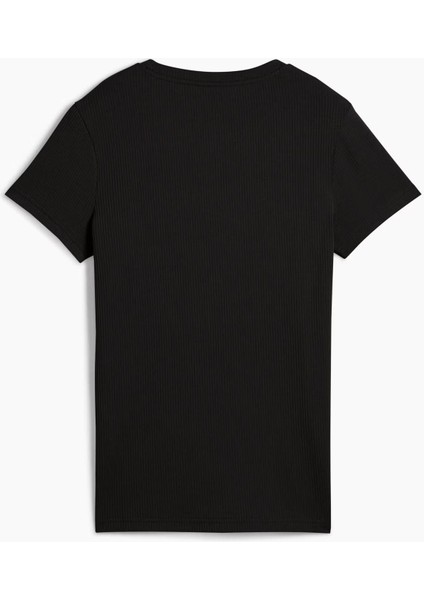 Ess Elevated Tee Siyah Kadın T-Shirt 685021-01