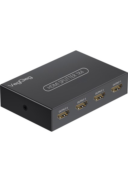4K 30Hz 1 Giriş 4 Çıkış HDMI Splitter Görüntü Ayırıcı Bölücü Adaptör