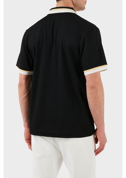 Relaxed Fit Logo Desenli Düğmeli Polo Yaka T Shirt Erkek Polo Yaka T Shirt 50516088 001 modelleri
