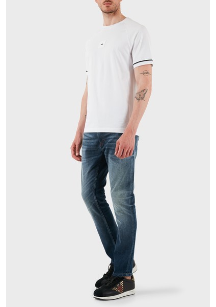 Pamuklu Slim Fit Normal Bel Dar Paça Jeans Erkek Kot Pantolon 50537686 411 fiyatları