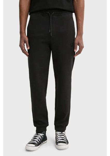 Logolu Streç Pamuklu Relaxed Fit Normal Bel Jogger Pantolon Erkek Pantolon 50533695 001