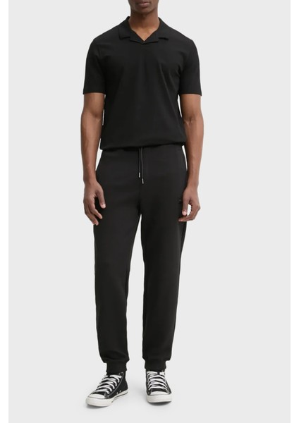 Logolu Streç Pamuklu Relaxed Fit Normal Bel Jogger Pantolon Erkek Pantolon 50533695 001 fiyatları