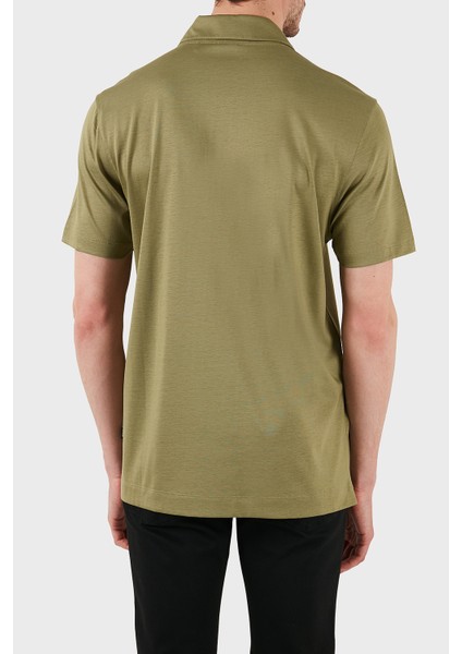 Pamuk Karışımlı Regular Fit Yarım Fermuarlı Polo Yaka T Shirt Erkek T Shirt 50537954 311 fiyatları