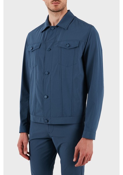 Relaxed Fit Uzun Kollu Cepli Düğmeli Ceket Erkek Ceket 50538639 425 fırsatları