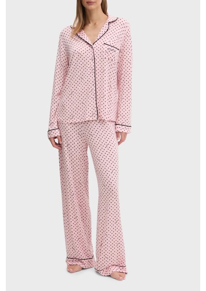 Sasha Kalpli Regular Fit Yüksek Bel Bol Paça Modal Pijama Takımı O5RX08KCIN2 Bayan Pijama Takımı O5RX08 Kcın2 P6EG