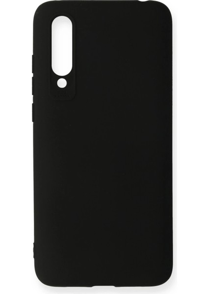 Xiaomi Mi 9 Lite Kılıf First Silikon - Siyah Mrayd