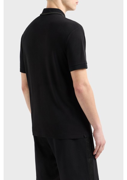 Logolu Slim Fit Düğmeli Polo Yaka T Shirt Erkek Polo Yaka T Shirt 7M000300 AF13739 UC001 modelleri