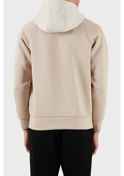 Pamuklu Relaxed Fit Yarım Fermuarlı Kapüşonlu Yaka Sweat Erkek Sweat 50531360 275 fiyatları