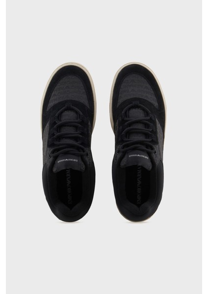 Jakarlı Süet Detaylı Sneaker Ayakkabı Erkek Ayakkabı X4X636 XR329 Q781 modelleri