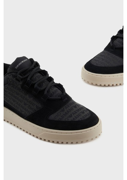 Jakarlı Süet Detaylı Sneaker Ayakkabı Erkek Ayakkabı X4X636 XR329 Q781 indirimleri