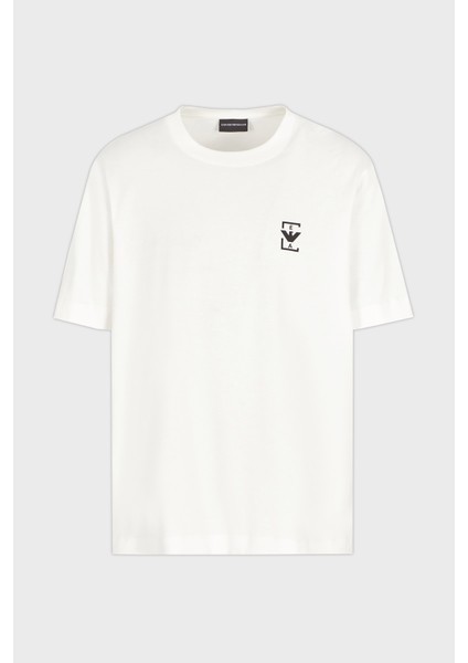 Pamuk Relaxed Fit Bisiklet Yaka T Shirt Erkek T Shirt EM001068 AF12926 U0003 fırsatları